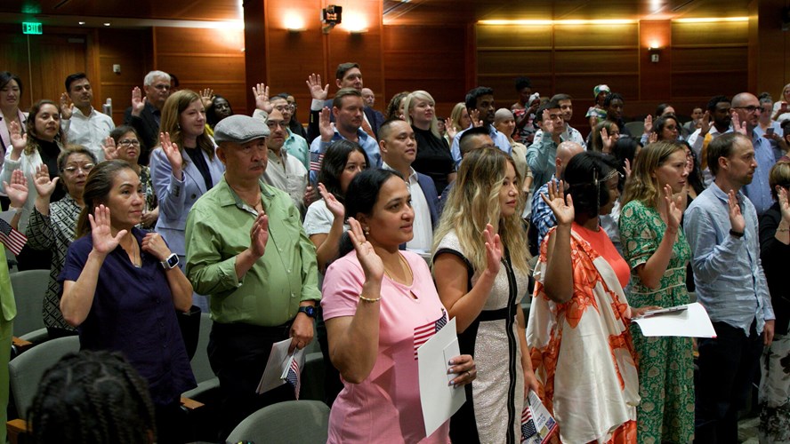 Naturalization Ceremony August 31, 2023