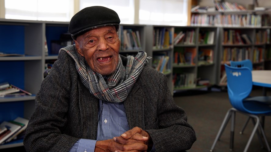 Meet Charles Burrell, 103