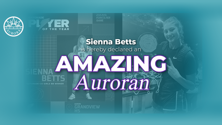 Basketball Star Sienna Betts Receives Amazing Auroran Award