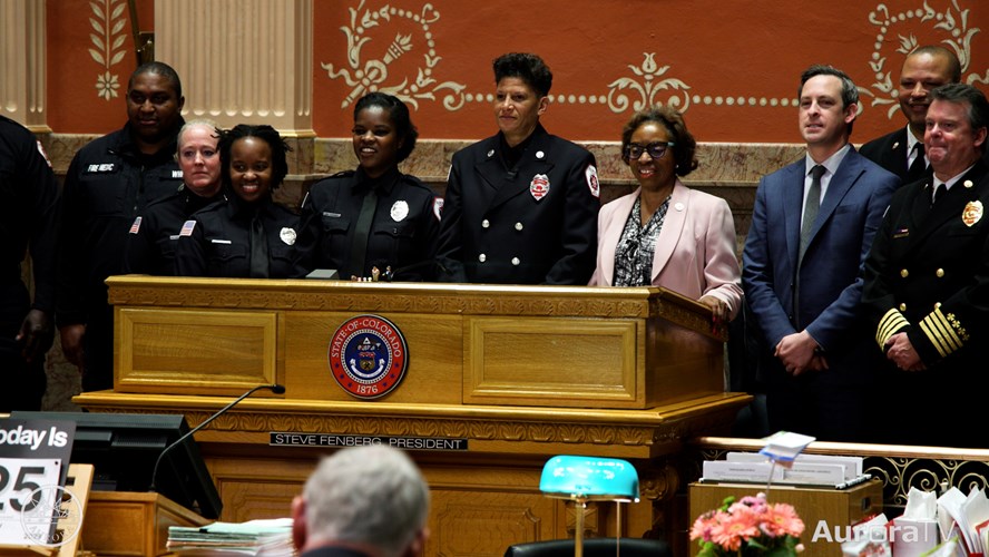 AFR Firefighter Honored at State Capitol