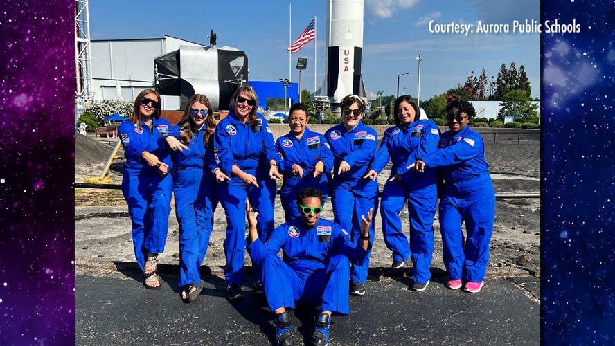 Teacher of the Year Goes to Space Camp